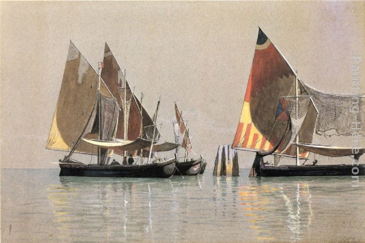 William Stanley Haseltine Italian Boats, Venice